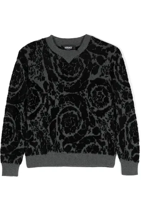 VERSACE Trui met barok jacquard
