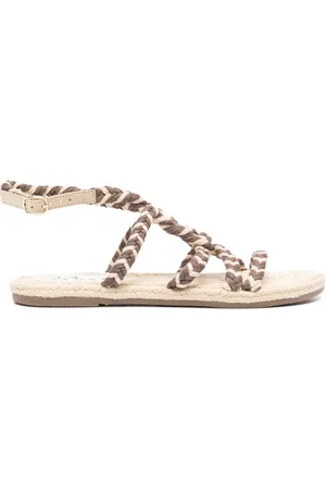 MANEBI Espadrilles met gevlochten bandje