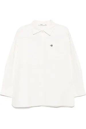 B+AB Blouse met geborduurd logo