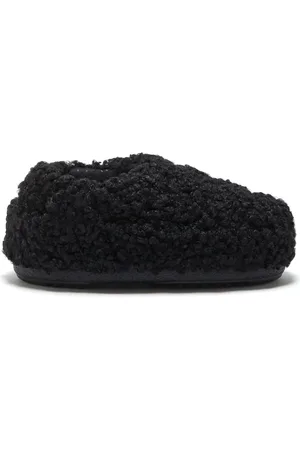 Moon Boot Slippers van imitatiebont