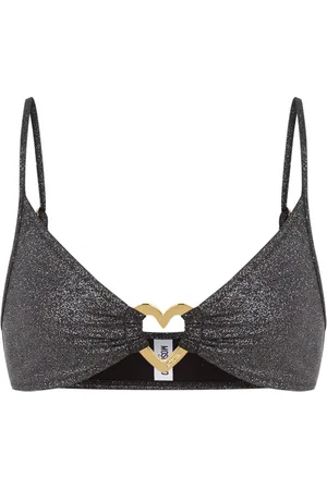 Moschino Lurex bikinitop