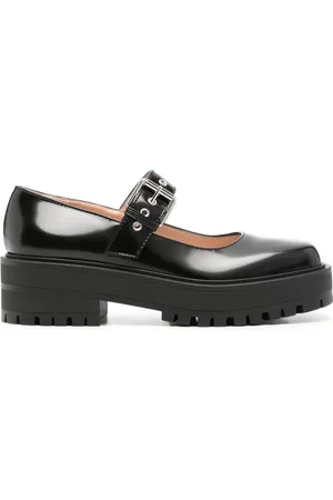 Gianvito Rossi Leren loafers