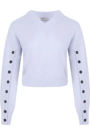 PORTS 1961 Trui met contrasterende knopen