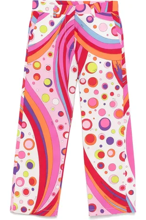 PUCCI Junior Broek met abstracte print