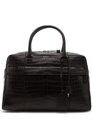 Dolce & Gabbana Leren reistas met krokodillen