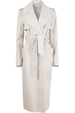 FLEUR DU MAL Trenchcoat met verborgen sluiting