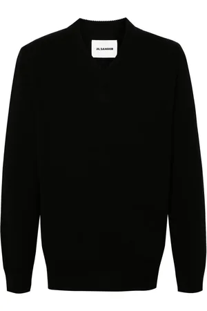 Jil Sander Gebreide trui met V