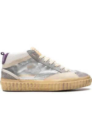 Golden Goose Mid Star "Silver/Silver Sconce/Purple" sneakers