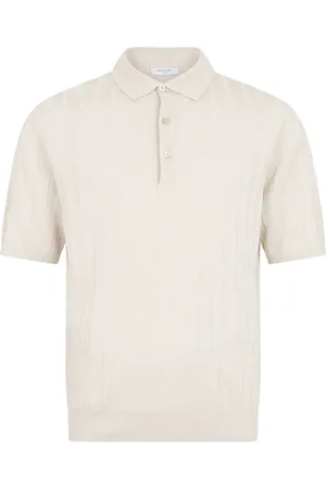 Boglioli Geribbeld poloshirt