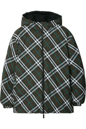 Burberry Geruit donsjack