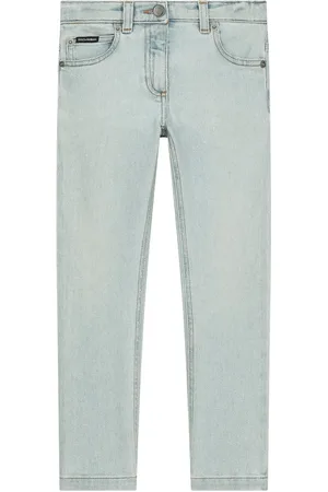 Dolce & Gabbana Skinny jeans van katoenblend