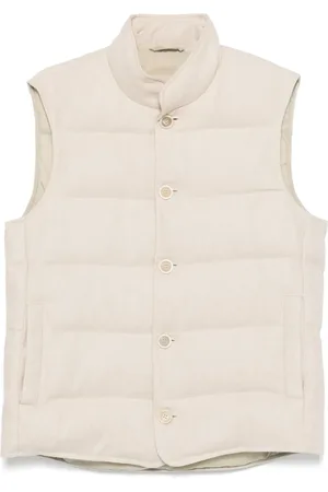 ELEVENTY Linnen gilet