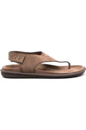 Giorgio Armani Suède slingback sandalen