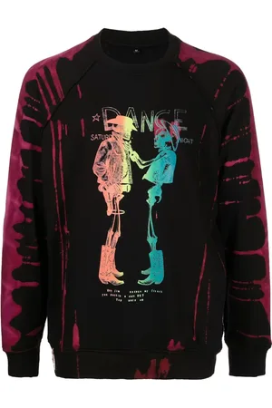 Stain Shade X Hiroshi Fujiwara sweater met print