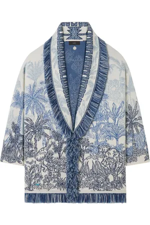 Alanui Jungle Toile de Jouy vest