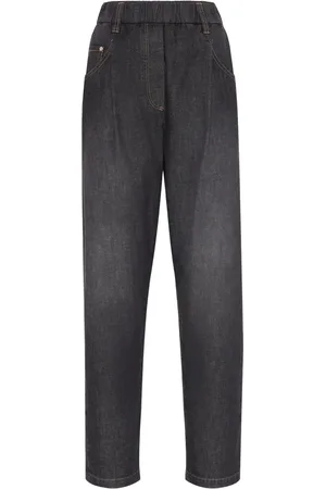 Brunello Cucinelli Jeans met toelopende pijpen
