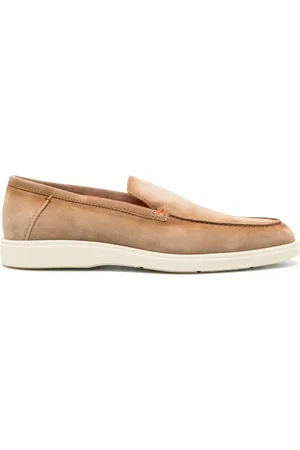 santoni Suède loafers