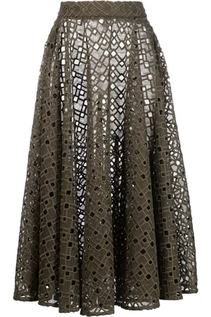Atu Body Couture Rok met geplooid detail
