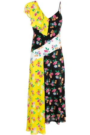 Msgm Jurk met bloemenprint