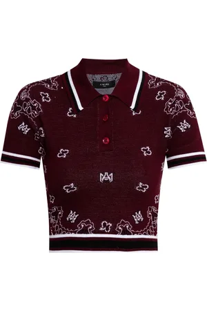 AMIRI Cropped poloshirt