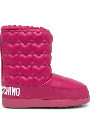 Moschino Laarzen met logoprint