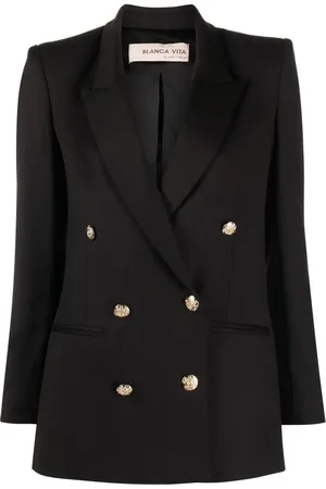 BLANCA Blazer met enkele rij knopen