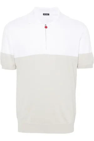 Kiton Tweekleurig poloshirt