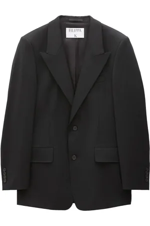 Filippa K Blazer met enkele rij knopen en puntige revers