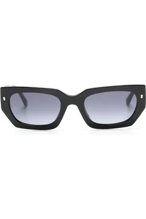 Dsquared2 ICON 0017/S zonnebril met rechthoekig montuur