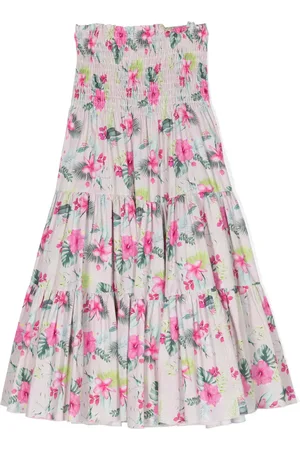 MONNALISA Mouwloze jurk met print