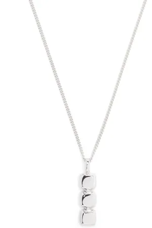 TOM WOOD Mini cushion pendant necklace