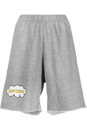 Natasha Zinko Trainingsshorts met logoprint