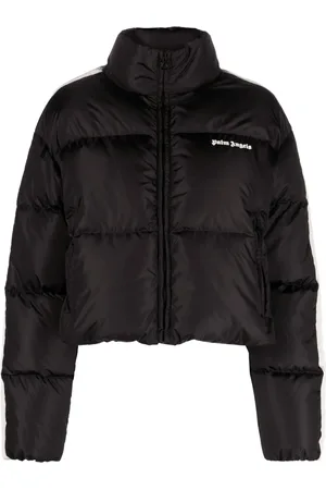 Palm Angels Donsjack met geborduurd logo
