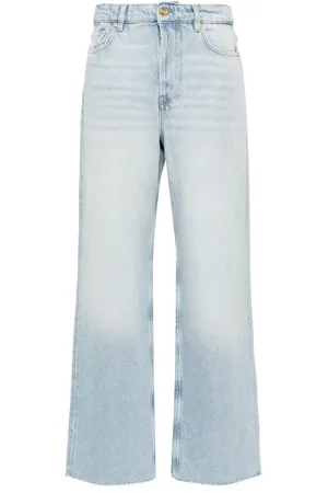 Ganni Heavy Izey jeans met geverfd effect