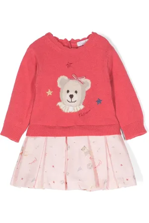 PATACHOU Jurk met teddybeerprint