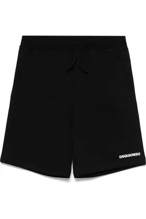 Dsquared2 Shorts met rubberen logo