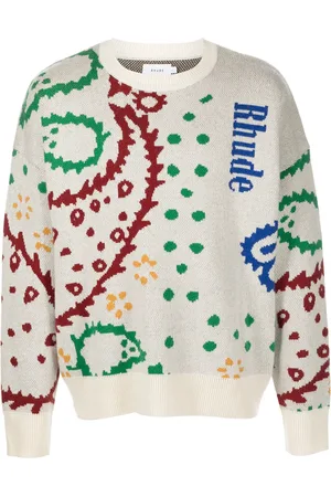 Rhude Intarsia gebreide trui