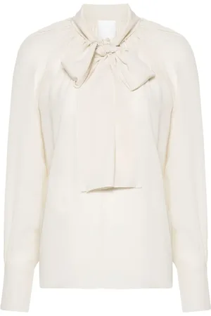 Givenchy 4G zijden crêpe blouse