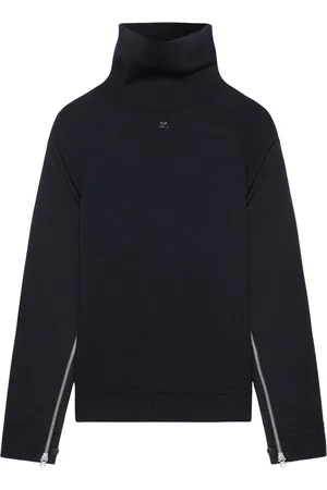 Courrèges Oversized trui met opstaande hals