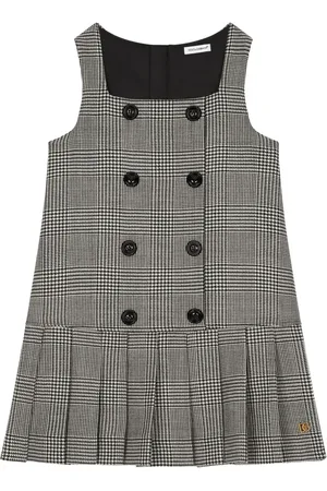 Dolce & Gabbana Geruite geplooide jurk