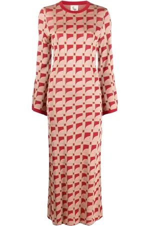 Paula Jurk met jacquard