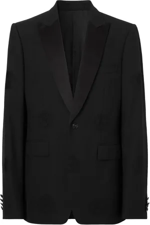 Burberry Smoking blazer met jacquard