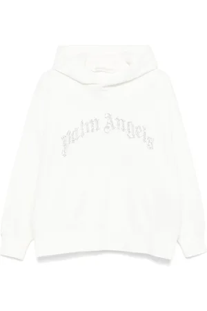 Palm Angels Hoodie verfraaid met kristallen