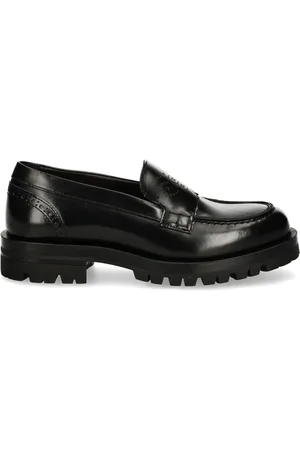 HUGO BOSS Helen leren loafers