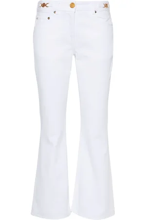 VERSACE Medusa Head mid waist flared jeans