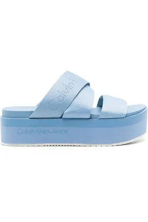 Calvin Klein Sandalen met plateauzool