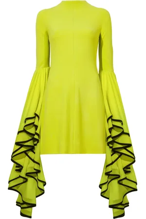 Proenza Schouler Jurk met ruchemouwen