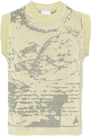 ROA Elk intarsia spencer