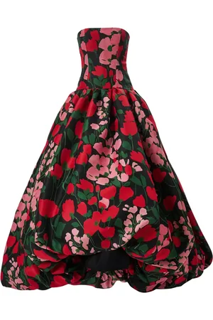 Carolina Herrera Strapless avondjurk