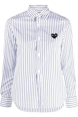 Comme des Garçons Gestreepte blouse